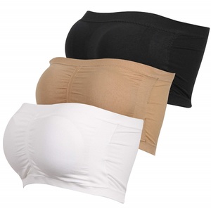 Nouveaux produits Collection <span class=keywords><strong>soutien</strong></span>-<span class=keywords><strong>gorge</strong></span> de sport <span class=keywords><strong>Bandeau</strong></span> Invisible sans couture rembourré à <span class=keywords><strong>armatures</strong></span> <span class=keywords><strong>Bandeau</strong></span> Multiway T-Shirt Bra - Product Image 2