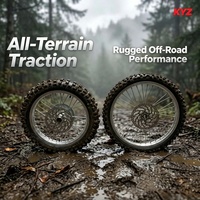Kit de roues complètes KYZ Sur-Ron Light Bee 19/16 pouces avec moyeu J-Bend, en alliage d'aluminium CNC 7116-T6 anodisé, pour vélo électrique tout-terrain et moto de cross