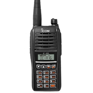 Radio Portátil de Banda Aérea VHF ICOM IC-A16, Radio Bidireccional de Aviación de 6W, 118-136.975MHz, Resistente al Agua IP67 - Product Image 1