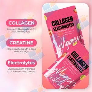 Poudre de boisson électrolytique au collagène 2-en-1 OEM/ODM sous marque privée pour la santé des femmes : hydratation rapide, soutien cutané et capillaire - Product Image 3
