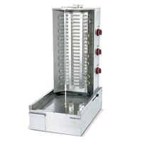 Machine à Kebab Shawarma Électrique Commerciale à 5 Brûleurs Haute Efficacité