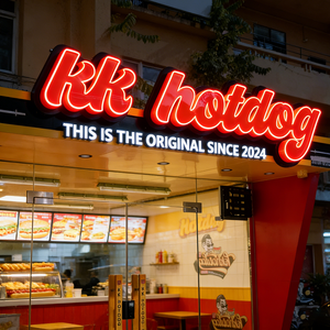 Insegna Pubblicitaria LED Personalizzata 3D da Parete, Strisce al Neon Multicolore con Telecomando, 4 Piedi, per Esterni - Product Image 6