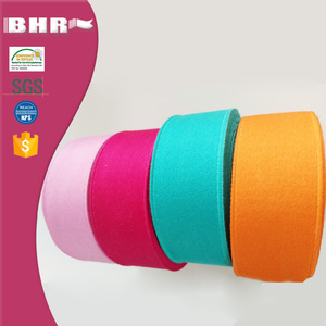 100% <span class=keywords><strong>Sangle</strong></span> en coton coloré mercerisé <span class=keywords><strong>Sangle</strong></span> de taille <span class=keywords><strong>25mm</strong></span> Ruban de bande de coton de taille unique - Product Image 4