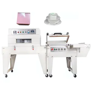 L Food Shrink Tunnel Wrap Flow Tray Plastic Cutting Sealing Packing Packaging Machine