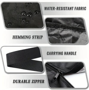 210D Oxford Cubierta a prueba de polvo Bolsas de almacenamiento Cremalleras Diseño moderno grande Hogar Muebles al aire libre Organizador para sala de estar Set - Product Image 4