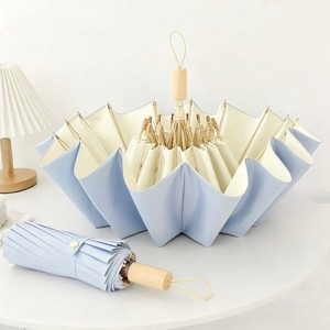 Folding Umbrella Large Size Manual Open Sun And Rain Protection For Students Back To School - Product Image 1