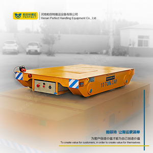 China Supply Sägewerk Transport materialien Rail Mover Cart Hoch leistungs 120 Tonnen Triebwagen/Uncoiler Transfer Car - Product Image 5