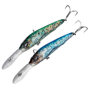 <span class=keywords><strong>Leurre</strong></span> de pêche Noeby 180 mm, gros wobbler de traîne, minnow flottant, swimbait, <span class=keywords><strong>leurre</strong></span> dur avec bibs pour l'eau salée, le bar, le GT, le thon - Product Image 1