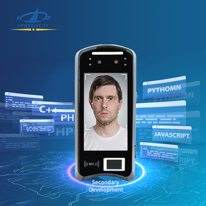 Hfsecurity Chất lượng cao hotselling PoE được xây dựng trong pin Iris công nhận thiết lập lại mở API Android 11 Nhận dạng khuôn mặt thiết bị đầu cuối - Product Image 3