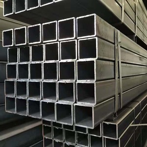 Vente en gros de tuyaux carrés soudés par ERW ISO CE étagères de port du Qatar <span class=keywords><strong>40x40</strong></span>-90x90mm 0.9-2.5mm d'épaisseur 12m/6m tige de forage robuste et léger - Product Image 6