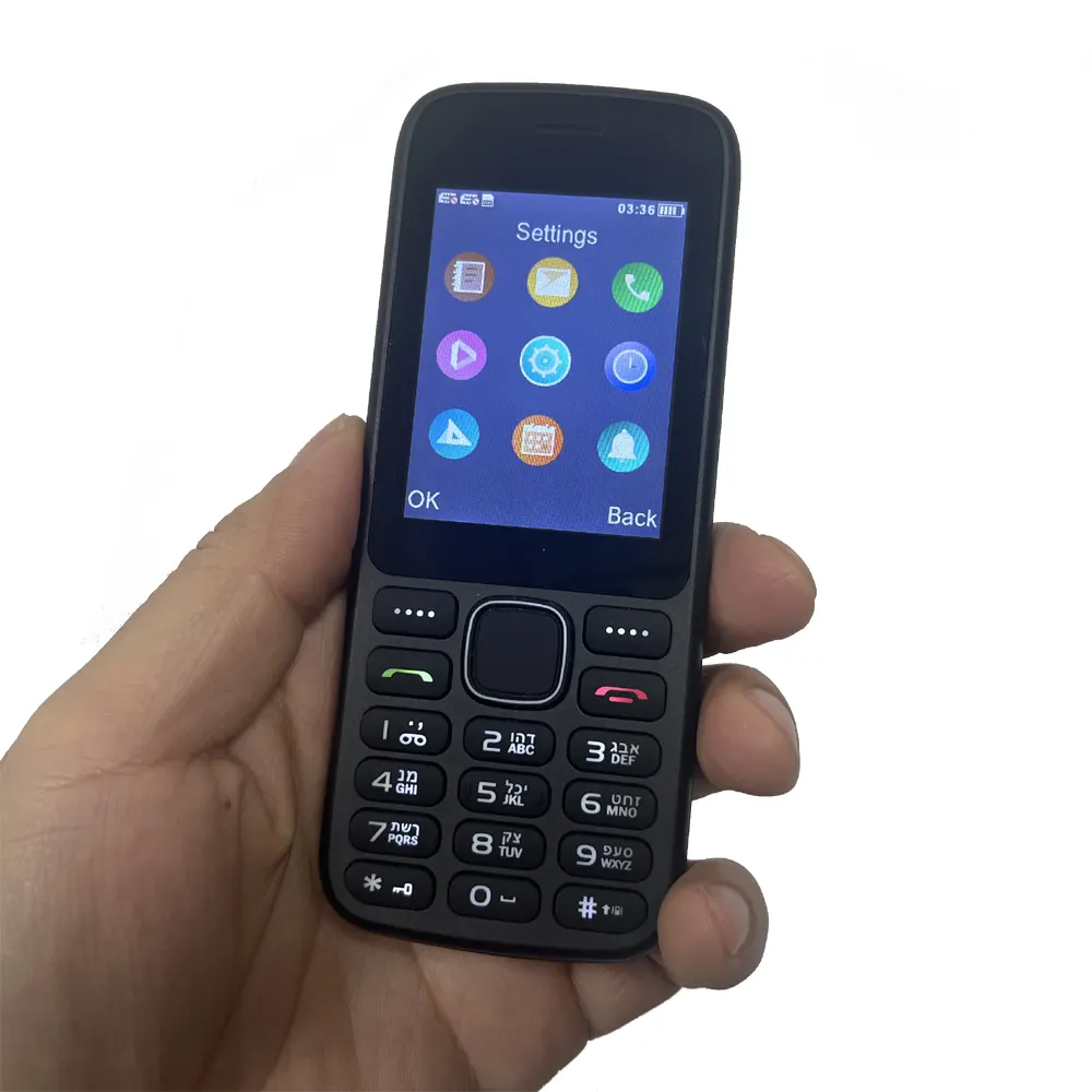 شرائط هاتف جوال محمول 4G Keypad من شركة التصنيع الأصلية والشركة المصنعة للتصميم الأصلي بسعر رخيص وتتميز بأنها شرائط 4G Basic على شكل لوحة مفاتيح وتتميز بأنها مزودة بعمود لوحة مفاتيح وهي شركة مصنعة للهواتف الخلوية