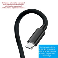 Kabel USB 3.2 Tipe-C Universal 10Gbps Transfer Data Kecepatan Tinggi 60W 3A Pengisian Cepat Braid PVC untuk Laptop Monitor Mobil