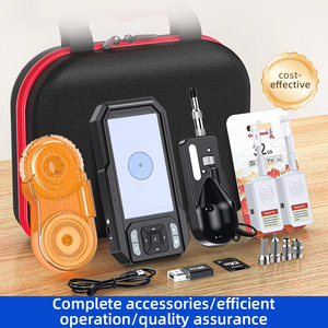 กล้องตรวจสอบไฟเบอร์ออปติกแบบเชื่อมต่อ A-600V SC พร้อมเครื่องตรวจจับปลายสายและอุปกรณ์ทำความสะอาดสำหรับงาน FTTH ที่มีความแม่นยำสูง - Product Image 2