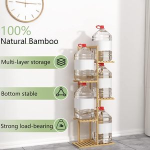 Support à plantes Laiensia à 5 niveaux et 6 pots, finition peinte, utilisation intérieure/extérieure, support <span class=keywords><strong>pour</strong></span> plusieurs pots <span class=keywords><strong>de</strong></span> fleurs <span class=keywords><strong>pour</strong></span> patio, <span class=keywords><strong>jardin</strong></span>, etc. - Product Image 5