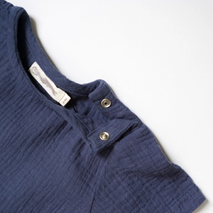 100% t-Shirt da bambino <span class=keywords><strong>in</strong></span> <span class=keywords><strong>mussola</strong></span> <span class=keywords><strong>di</strong></span> <span class=keywords><strong>cotone</strong></span> a doppia garza t-Shirt da bambina <span class=keywords><strong>vestiti</strong></span> per bambini - Product Image 5