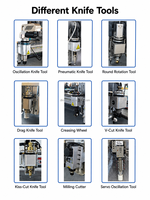 CNC-Oszilliermesser-Schneidemaschine für PVC-Aufblasprodukte, Wasserparks, schwimmende Docks, Luftbetten und Gummibootproduktion