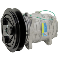 Compresseur de climatisation à plaque oscillante Seltec TM16-1B, 1B-Groove, 12V 24V R134a pour unité de réfrigération de camion, bus et autocar