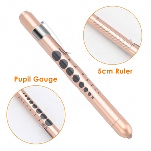 Stylo d'infirmière en alliage d'aluminium en gros avec jauge de pupille <span class=keywords><strong>LED</strong></span> lampes de stylo médical pour médecins infirmiers - Product Image 3