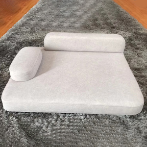 New Design Fabric Pet <strong>Bed</strong> Rectangle Eco-Friendly <strong>Dog</strong>/Cat <strong>Bed</strong> Removable and Washable <strong>Cover</strong> with Chrome-plated Legs - Product Image 1