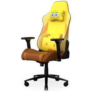 Best Sale Luxurious Cartoon Sponge <strong>bob</strong> Comfortable Faux Leather USB Massage Cadeira Gamer Video Computer Chair Kids Gaming Chair - Product Image 2