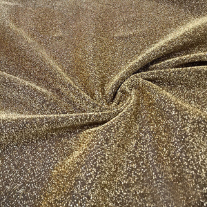 Venta caliente brillo metálico estiramiento Lurex tela plata oro textil para Bikini traje de baño playa proveedor al por mayor - Product Image 4