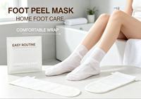 Masque exfoliant pour les pieds entièrement amélioré, laisse la peau lisse, délicate et élimine les peaux mortes après utilisation.
