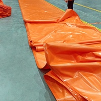 Rouleau de bâche en PVC de 420 g/m², 560 g/m², 840d*840d, 18*18, épaisseur 0,45 mm, rideaux en PVC pour poulaillers, serres