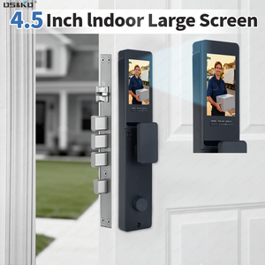 Cerradura Inteligente para Puerta Principal Más Vendida, Cerradura Electrónica con Huella Dactilar 3D y Cámara de Timbre para Suministros de Cerrajería - Product Image 5