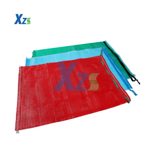 Màu Đỏ 50Cm X 80Cm 30Kg Hành Tây Bao/Túi Với Màu Xanh Lá Cây Hoặc Màu Đen Dây Rút Cho Khoai Tây - Product Image 4