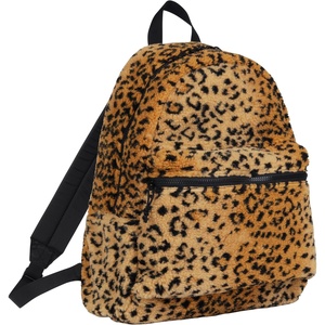 Faux Fur Lambsool Sherpa <strong>Leopard</strong> Fleece <strong>Backpack</strong> for Teenager Furry Fluffy <strong>Backpack</strong> Student Casual <strong>Backpack</strong> Plush School Bag - Product Image 3
