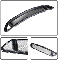 Grille supérieure avant en fibre de carbone véritable pour Ford Mustang 2015-2017 GT et Shelby GT350 EcoBoost Coupé – Amélioration