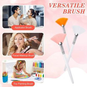 Meilleures ventes de <span class=keywords><strong>pinceaux</strong></span> en éventail roses <span class=keywords><strong>Pinceaux</strong></span> pour masque facial Pinceau de <span class=keywords><strong>maquillage</strong></span> doux Applicateur cosmétique Poignée en plastique Masque glycolique Mud <span class=keywords><strong>Di</strong></span> - Product Image 6