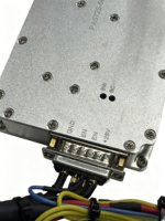 Módulo Amplificador de Potencia RF de 100W 5700-5900MHz de Alta Eficiencia y Bajo Ruido, con Carcasa de Aleación de Aluminio y Alta Ganancia, para Detección de Drones