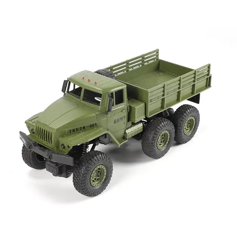 RC Car 1/18 RC Truck 2.4G 6WD RC Off-road Crawler Military Truck Remote Control Army Soviet Ural Car Model Toys