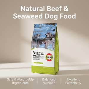 Alimento Seco para Perros, Croquetas Horneadas, Alto Contenido de Carne, Alto Contenido de Proteínas, Relleno de Algas Marinas y Carne de Res, Fabricante Chino OEM - Product Image 1