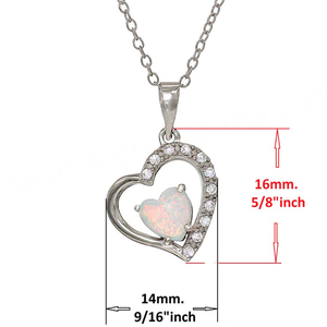 Pendentif unique en argent sterling 925 massif plaqué or 18 carats avec pierre d'opale blanche, design raffiné, bijoux d'usine - Product Image 6
