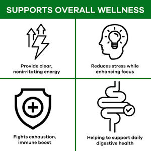 OEM с львиной гривой L-теанин для натурального здоровья кишечника с низким содержанием сахара персиковый манго йерба мате мгновенная пудра Удобная палочка - Product Image 5