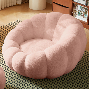 Canapé compressé chaise de salon tissu de laine canapé monoplace de luxe chaises longues d'appoint <span class=keywords><strong>fauteuil</strong></span> paresseux - Product Image 2