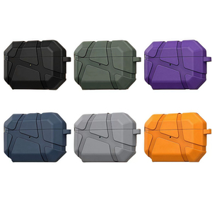 Étui de protection antichoc en silicone Armor pour <span class=keywords><strong>Apple</strong></span> pour <span class=keywords><strong>AirPods</strong></span> Pro 3 Hook Robuste Heavy Duty Protection Cover Shell - Product Image 1