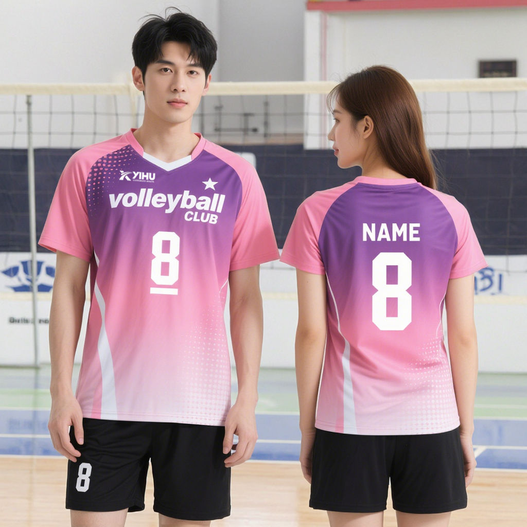 Customizable Spandex/polyester Volleyball Jerseys For Adults Oem