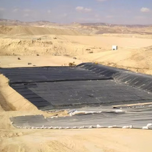 Geomembrane เมมเบรนกันน้ำแผ่นซับบ่อน้ำ HDPE สำหรับบ่อปลาเขื่อนถังกุ้ง - Product Image 3