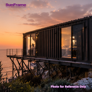 Casa Contenedor Prefabricada Portátil, Ahorra Espacio de Envío, Cabaña para Glamping en la Talaja - Product Image 2