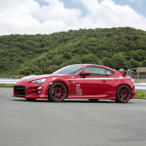 ล้อรถแข่ง ล้อแม็กซ์ 1 ชิ้น สีแดง ขนาด 17 18 นิ้ว 5x100 5x114.3 สำหรับ Subaru BRZ Nissan 350Z - Product Image 3