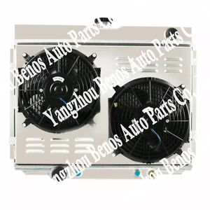 Radiador de aluminio de <span class=keywords><strong>4</strong></span> filas para 69-73 <span class=keywords><strong>Ford</strong></span> Mustang Mercury Cougar Torino Marquis - Product Image 2