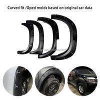 Offre Spéciale – Élargisseurs d'ailes KQD pour voiture, en plastique ABS noir mat, style fin, installation facile, lot de 4