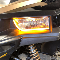 2 pièces 60CM 12V Feux de voiture LED flexibles Feux de jour DRL Bande lumineuse