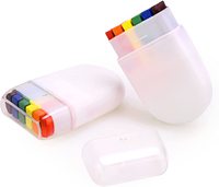 Etiqueta personalizada Día del Orgullo Gay Arco Iris cara pintura crayón LGBT lesbiana cuerpo pintura palo para celebraciones fiesta y desfile