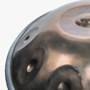 כלי נגינה מקצועי ריפוי מותאם אישית, מראה ברונזה זהב טהור בעבודת יד מלוטש ביד 10 תווים - Product Image 4