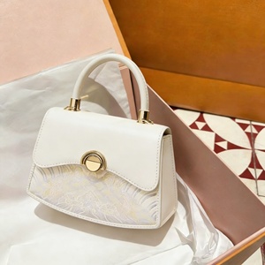 Sacs à main en cuir de luxe de haute qualité pour hommes et femmes, avec deux sangles et fermeture éclair, sacs à main tendance - Product Image 2