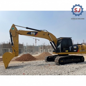 Excavatrice d'occasion Cat 329D 29 tonnes pour la construction routière, faible nombre d'heures, prête à être expédiée, certifiée d'occasion et livraison rapide - Product Image 1